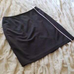 Alia Midi Pencil Skirt Professional Business Charcoal Grey Women's 12